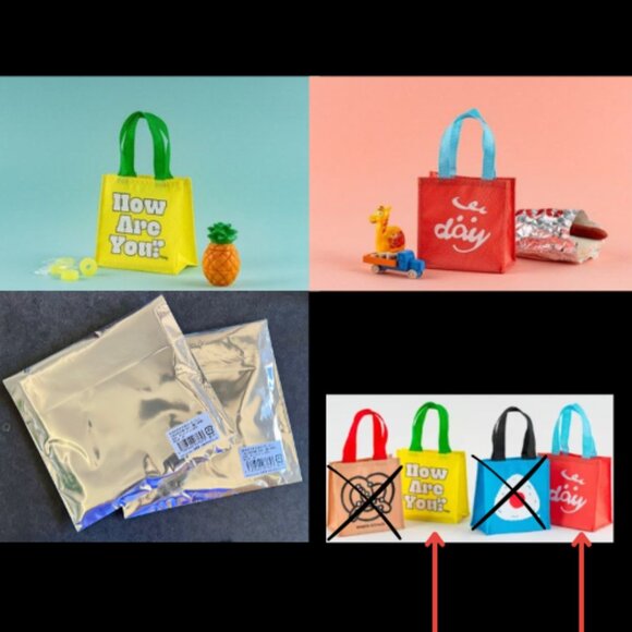 Hobonichi Collector's Set 2 New Mini Bags + Not Scary Bear's Little Spoon - Picture 3 of 4